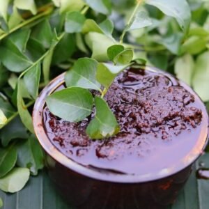 Karivepaku Pickle (కరివేపాకు పచ్చడి)