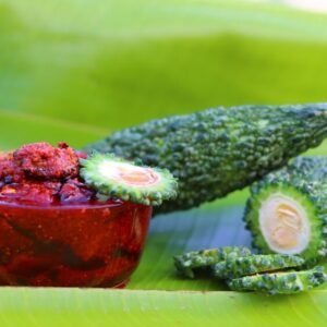 Kakarakaya Pickle (కాకరకాయ పచ్చడి)