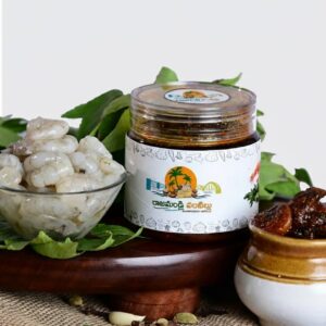 Prawns Gongura Pickle (రొయ్యల గోంగూర పచ్చడి)