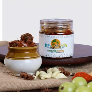 Usirikaya Pickle (ఉసిరికాయ పచ్చడి)
