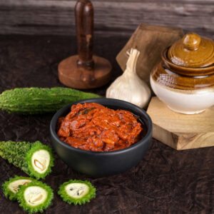 Kakarakaya Pickle (కాకరకాయ పచ్చడి)