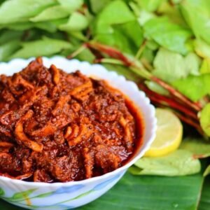 Bhoti Gongura Pickle (బోటి గోంగూర)