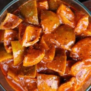 Nimmakaya Pickle <br> (నిమ్మకాయ పచ్చడి)