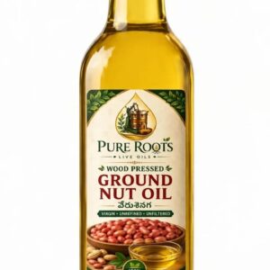 WOOD PRESSED GROUND NUT OIL-1L
